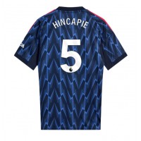 Arsenal Piero Hincapie #5 Vonkajší futbalový dres 2025-26 Krátky Rukáv